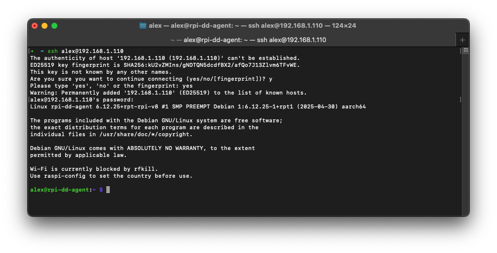Initial SSH